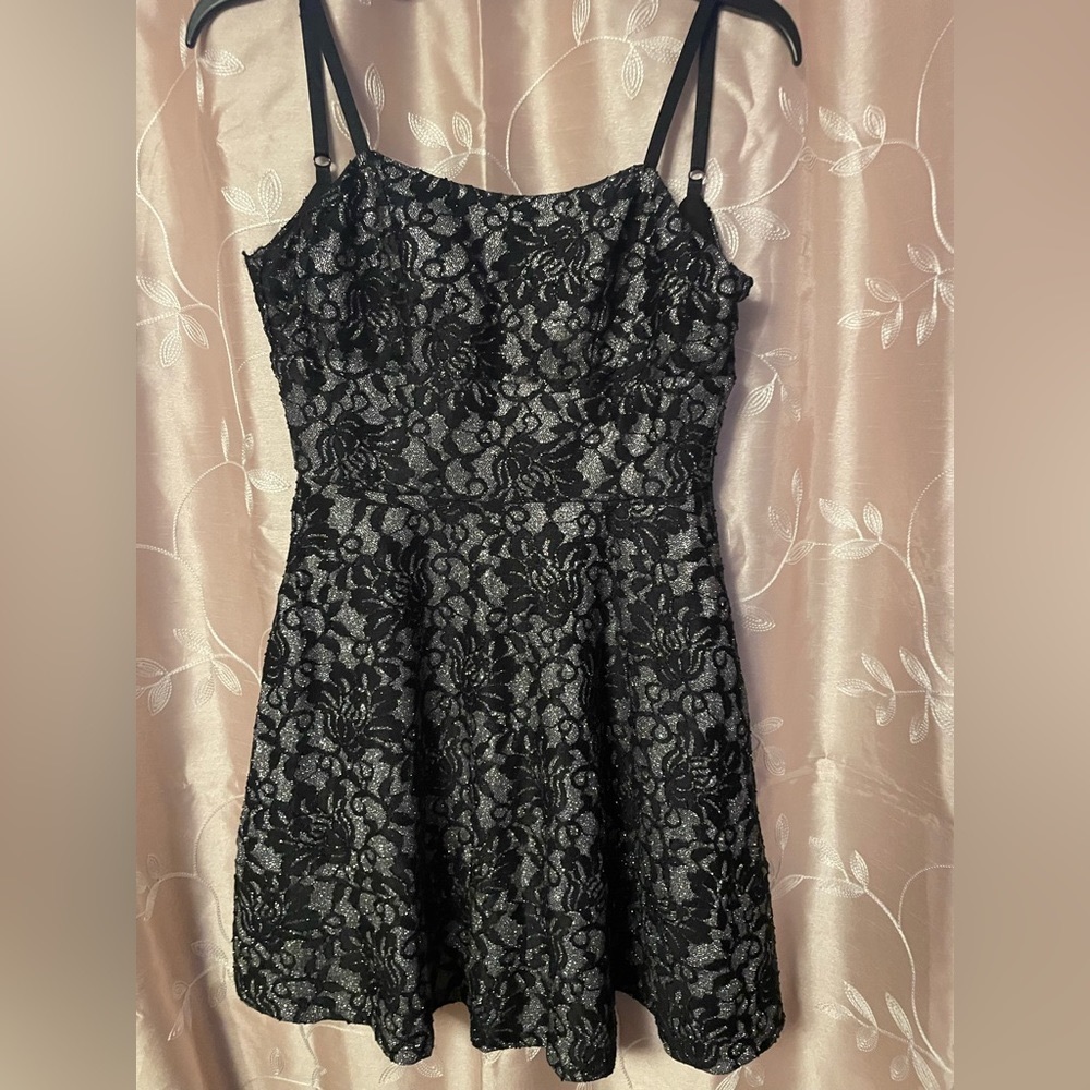 Gorgeous Black and Silver Dress